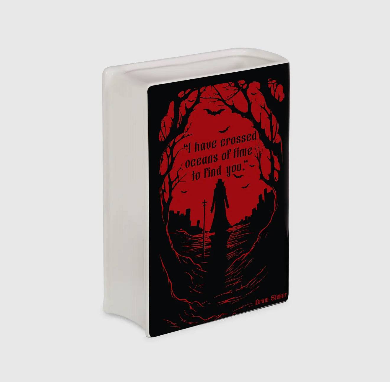 Dracula Book Vase