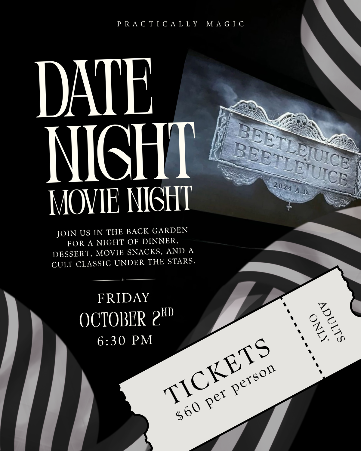 Beetlejuice Movie Date Night