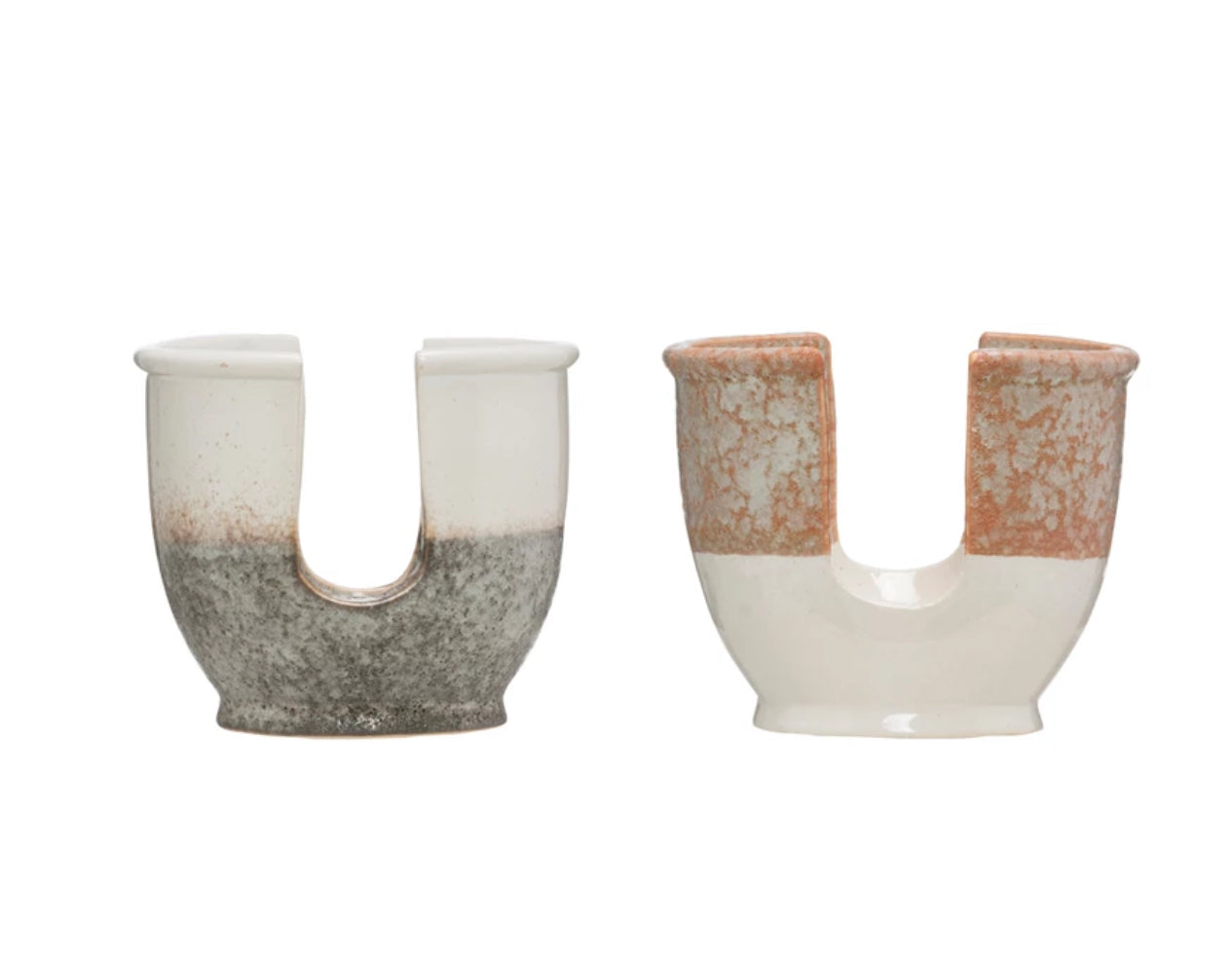 Stoneware Sponge Holder with Glaze