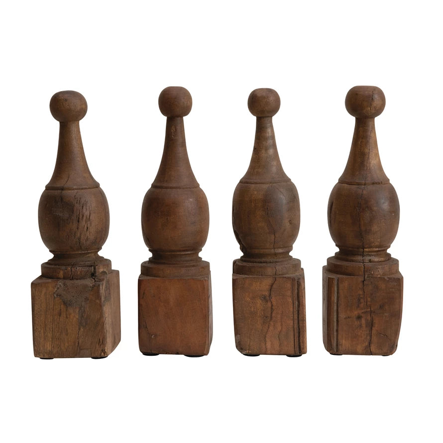 Reclaimed Wood Finial