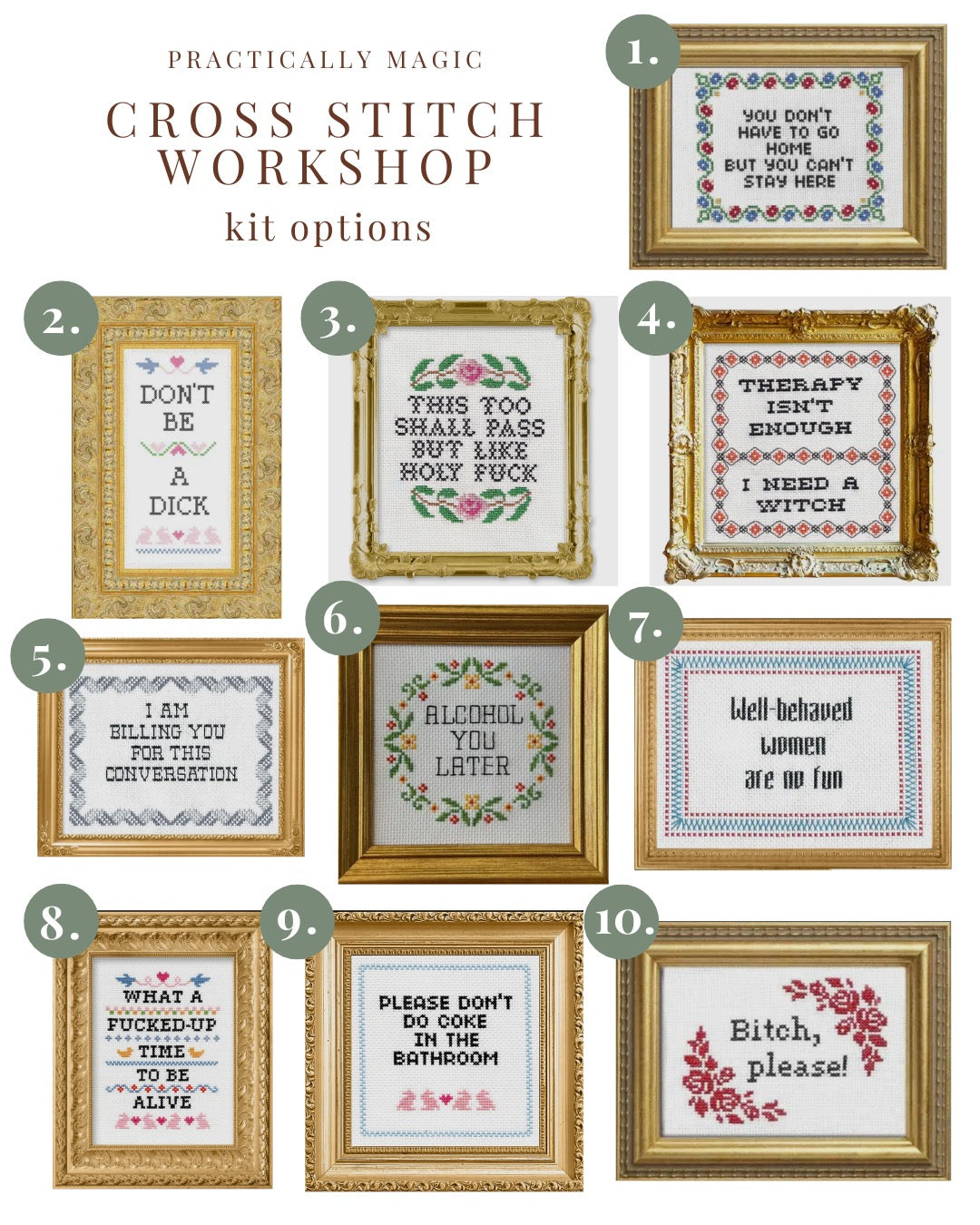 Cross Stitch Workshop