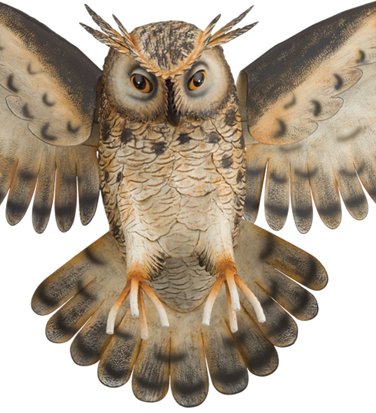 Long Eared Owl Wall Decor 32"