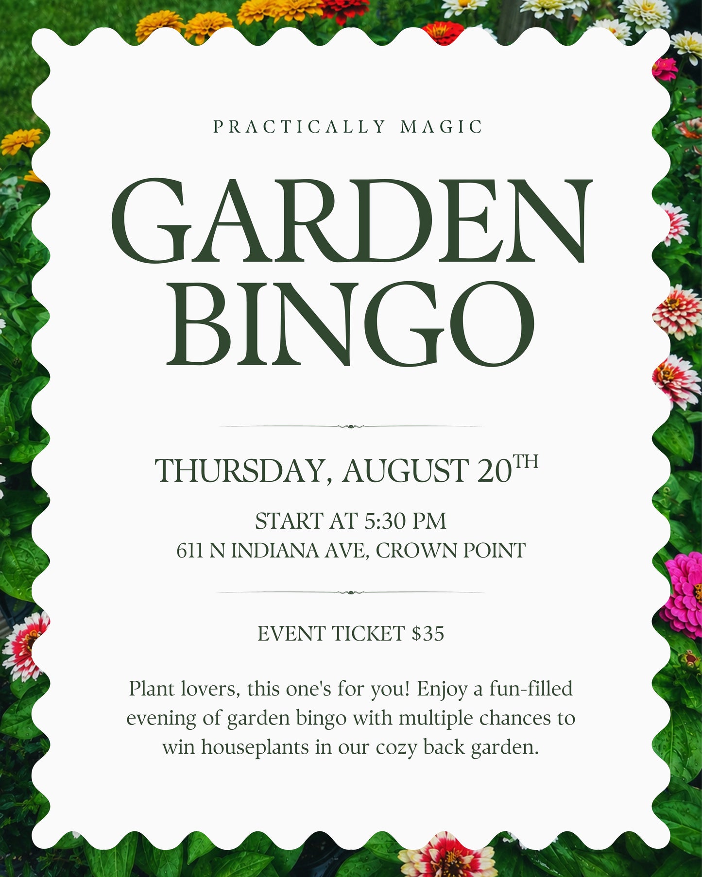 Garden Bingo