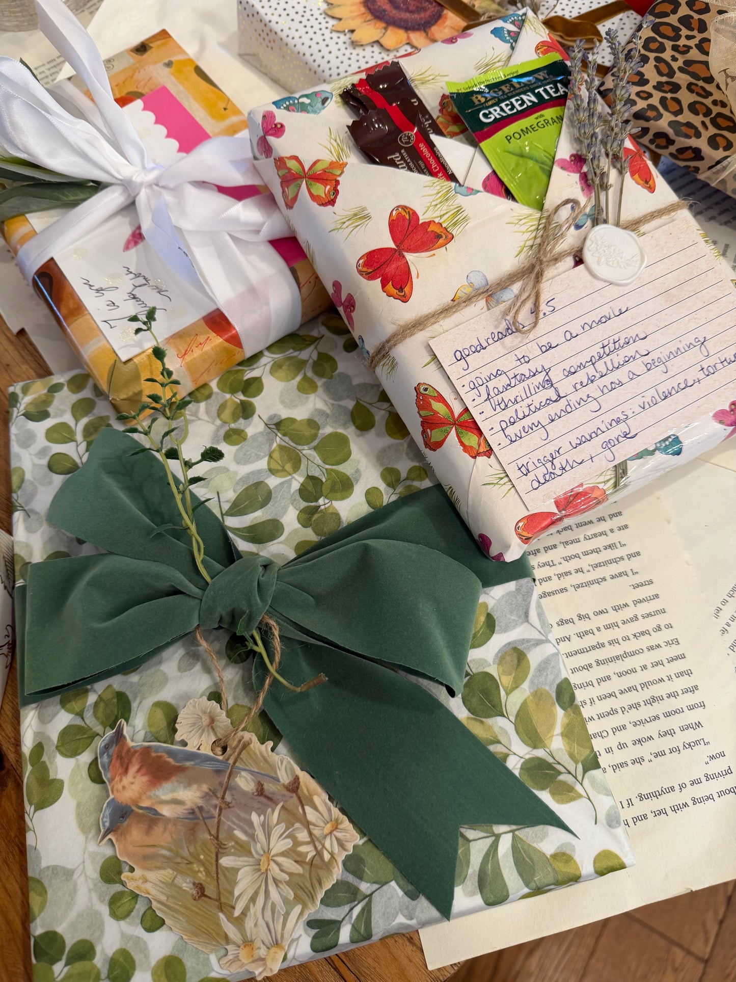 Garden Party Book Swap