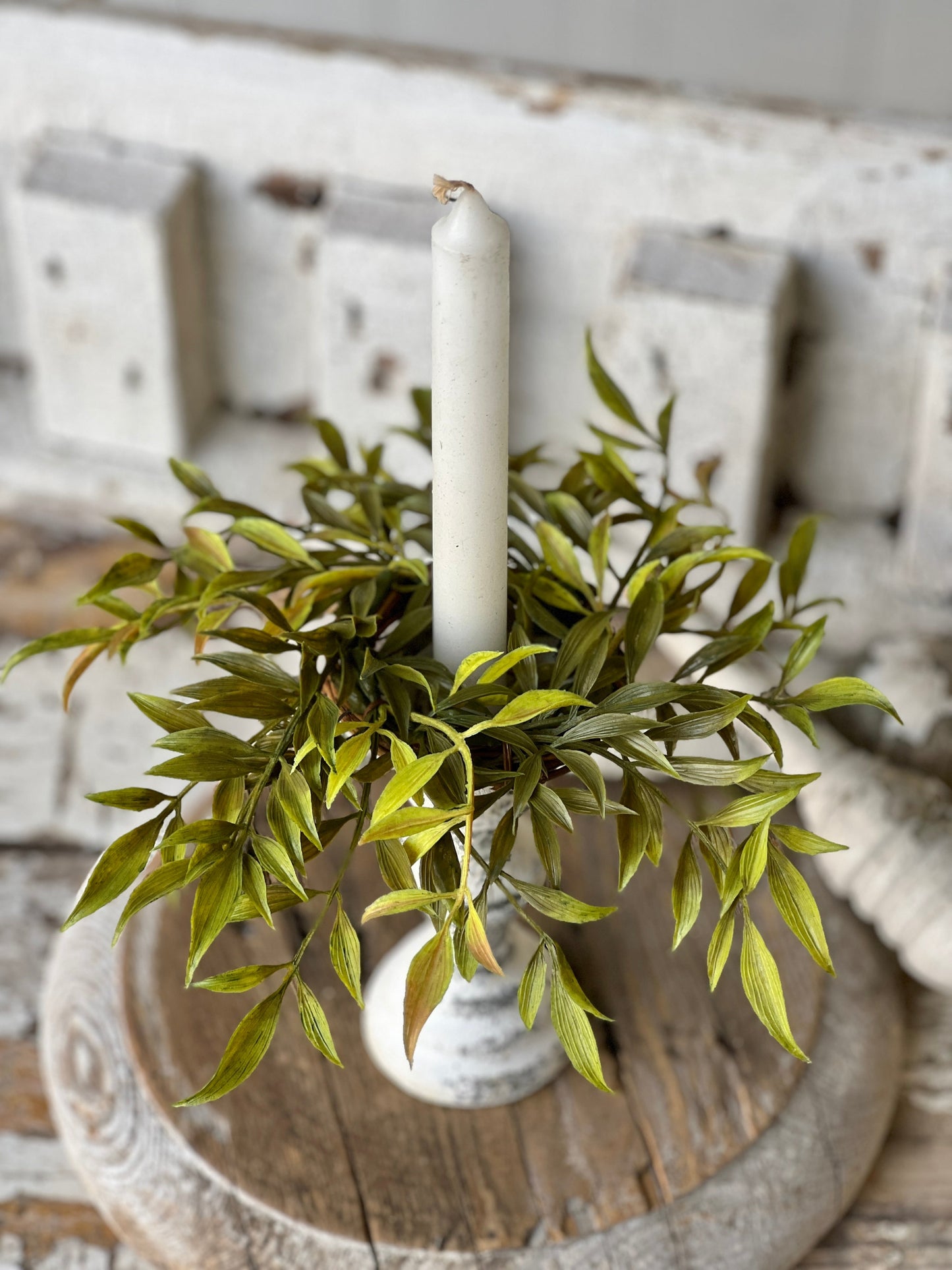 Smilax Candle Ring