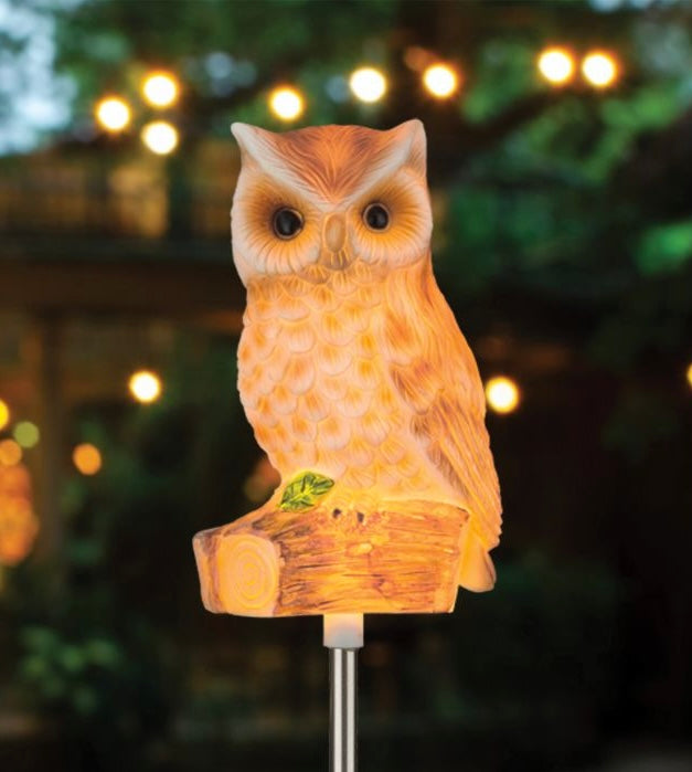 Solar Owl Stake