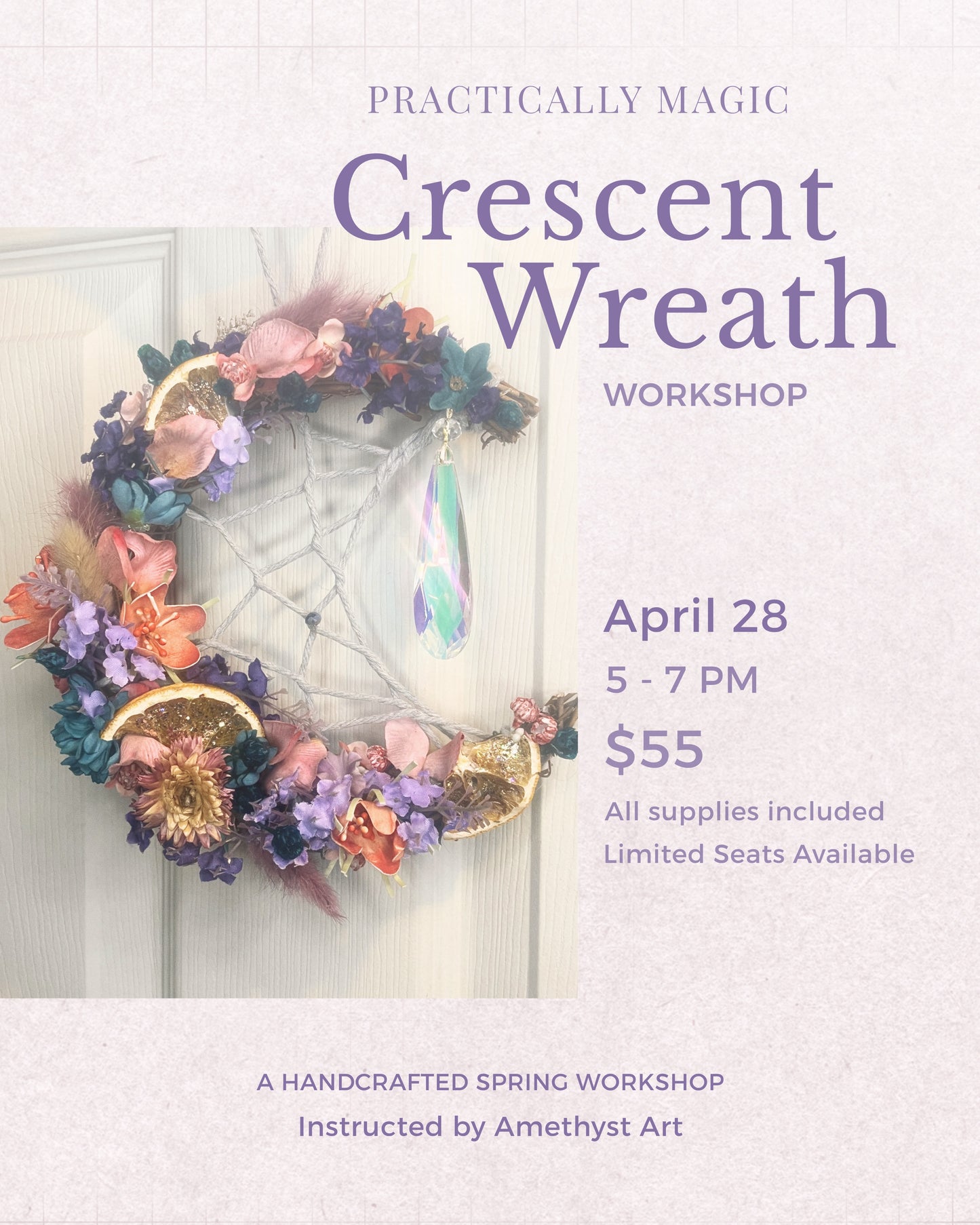 Healing Crescent Workshop